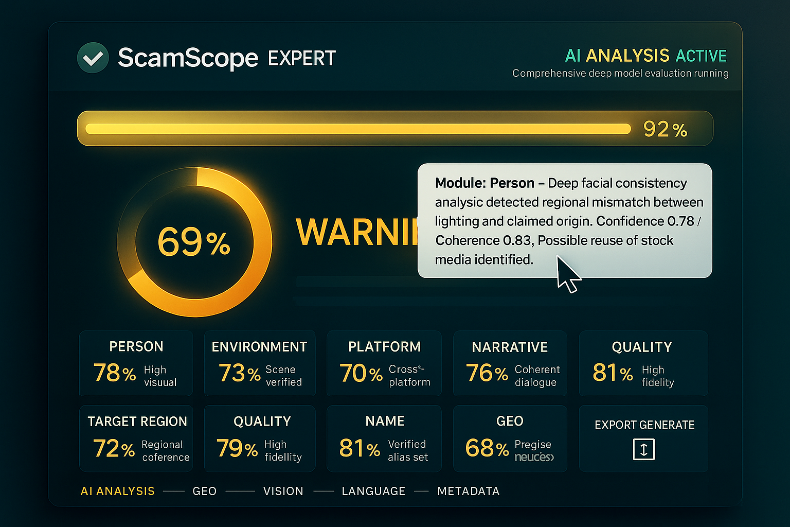 ScamScope Expert Preview